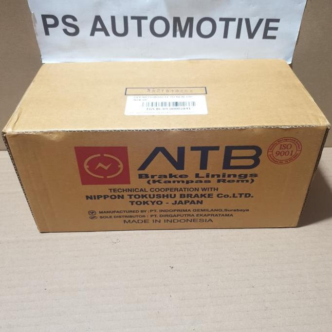 BRAKE LINING MITSUBISHI CANTER PS125 HDX NTB M040-1