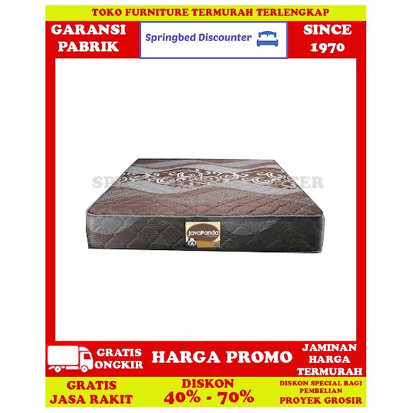 Springbed Spring Bed Javaland JavaPanda Coklat 90x200 Kasur Saja