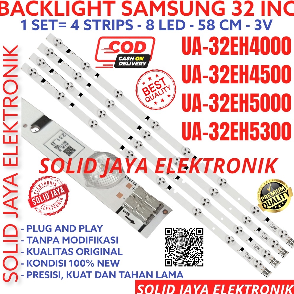 vlah -49 BACKLIGHT TV LED SAMSUNG 32 INC UA 32EH4000 32EH4500 32EH5000 32EH4300 UA32EH4000 UA32EH450