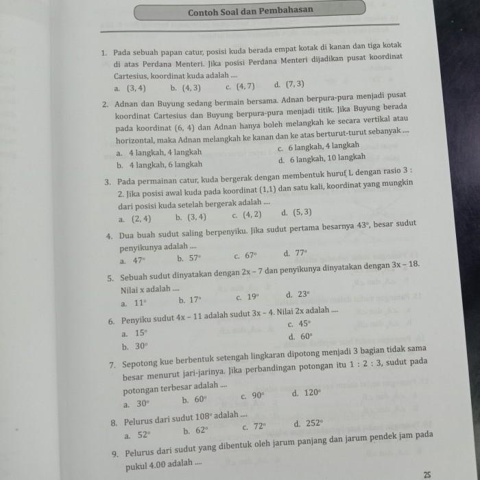 

Buku Kumpulan latihan Soal Matematika SMP / MTs Kelas 7 8 9 Best Seller