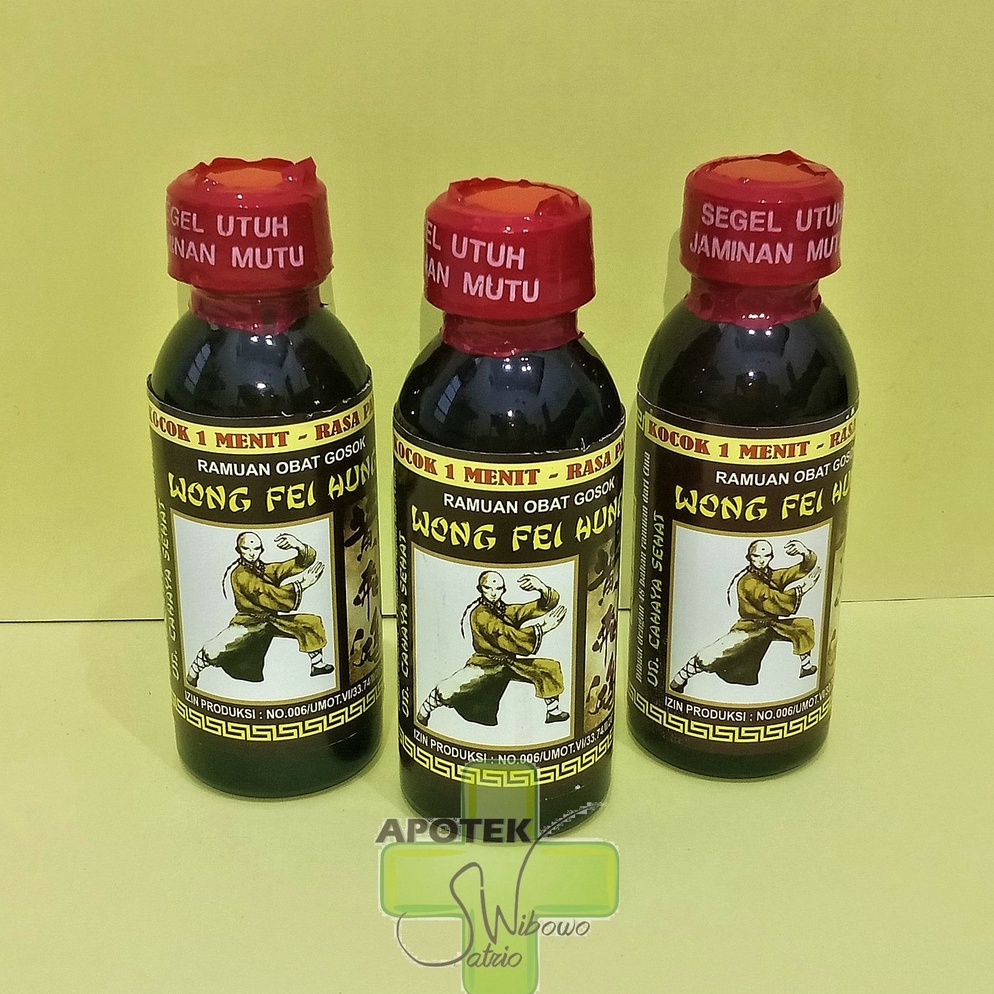 [Art. H73Q] Minyak Gosok Wong Fei Hung 100ml