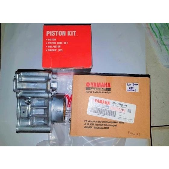 Blok Seher & Blok Mesin Mio M3 Set Piston Original Yamaha
