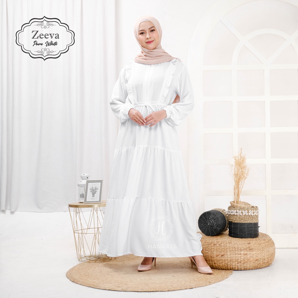 GAMIS TERBARU ZEEVA DRESS BY HANNAYA