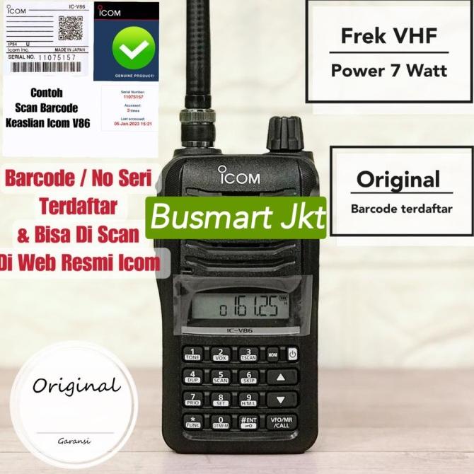 HT Icom V86 Original