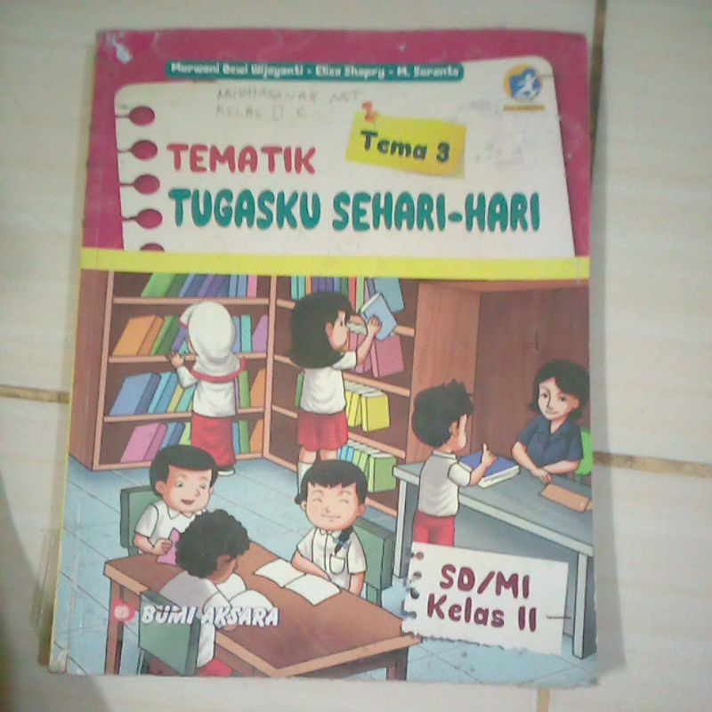 tematik tema 3 untuk SD kelas 2