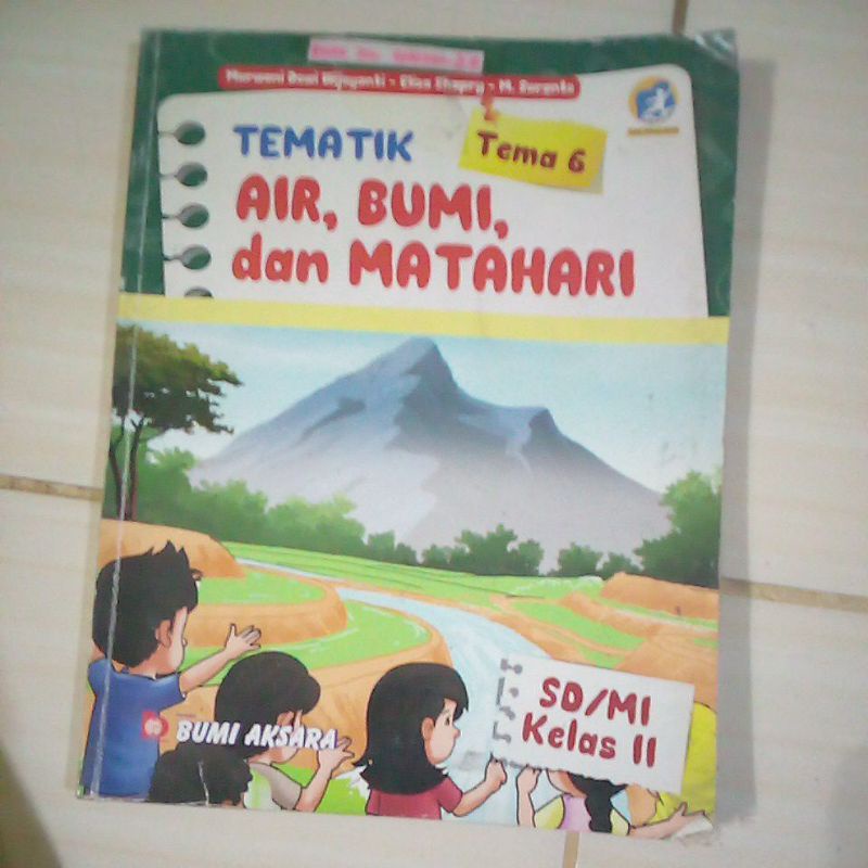 tematik tema 6 untuk SD kelas 2