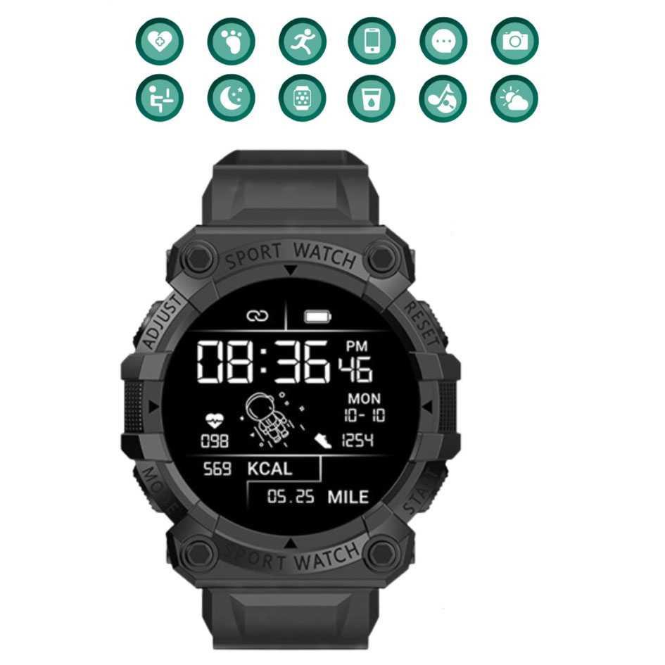 SKMEI Smartwatch Sport Fitness Tracker Heart Rate - FD68S