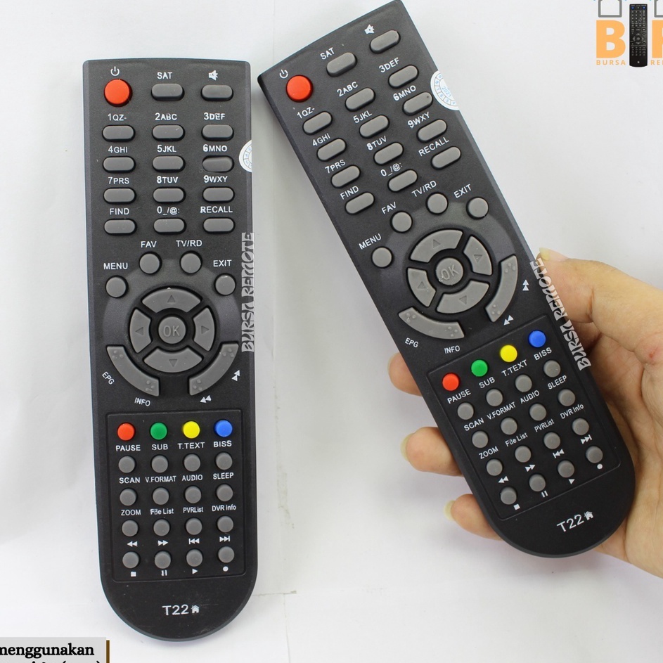 8.8 Remote RECEIVER PARABOLA Tanaka T21/T22 SAMURAI KOMODO MPEG4