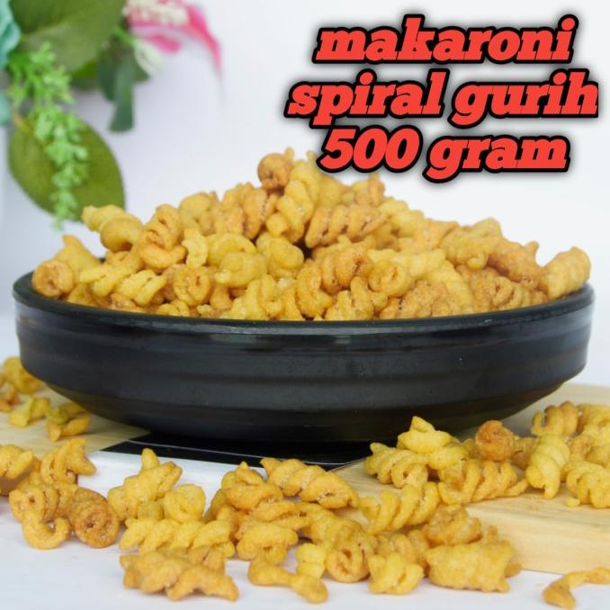 

MAKARONI SPIRAL GURIH 500 GRAM AFIF JAYA CEMILAN LUB