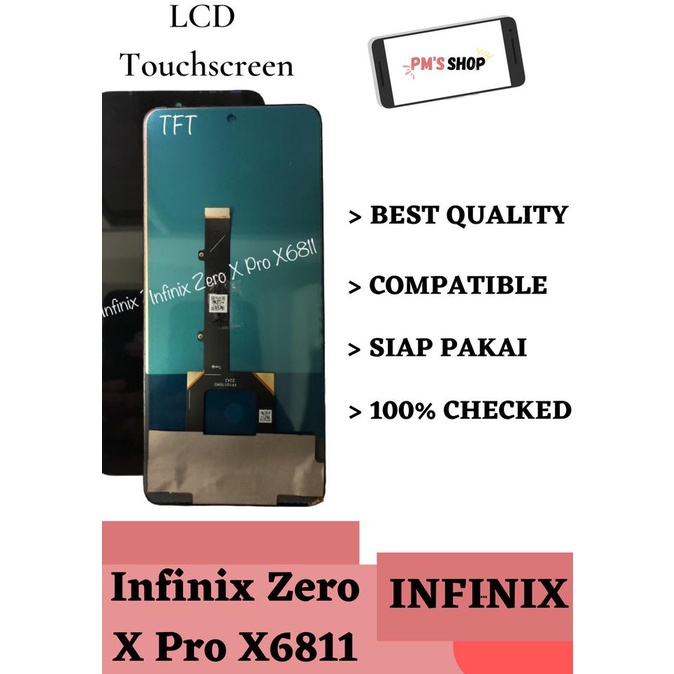 Layar Handphone Hape Hp Lcd Touchscreen Infinix Zero X Pro X6811 Ori Original