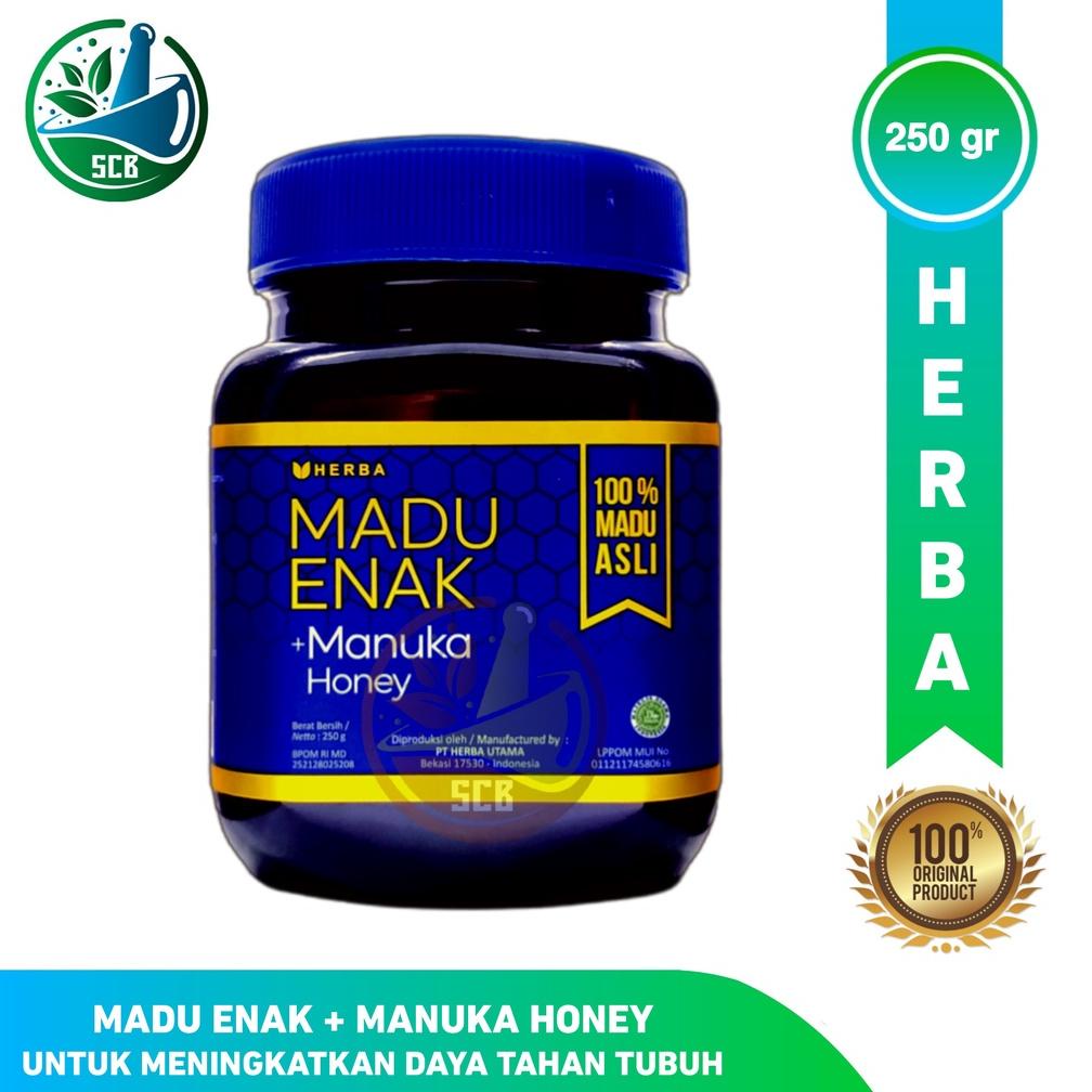 

Herba Madu Enak Manuka Honey 250gr - Madu Hutan Asli Premium New Zealand Honey Best Seller