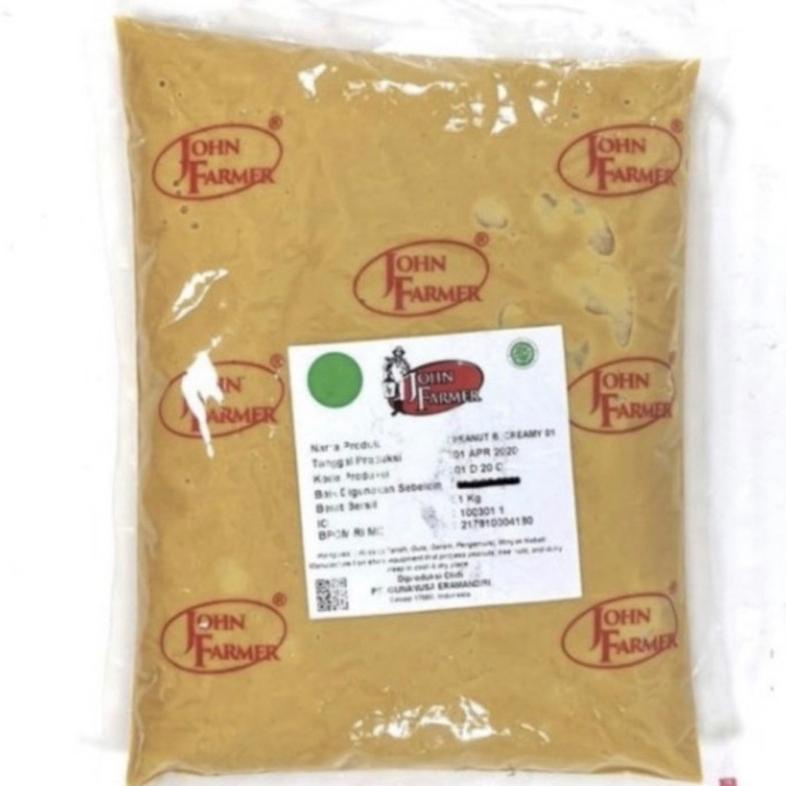 

SELAI KACANG JOHN FARMER CREAMY KILOAN 1 KG Best Seller
