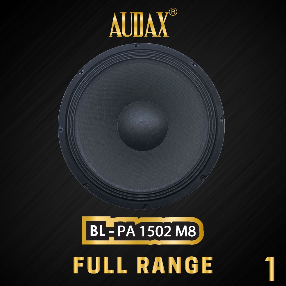 Best Audax - Speaker Pasif 15" Bell BL-PA 1502 M8 Mid & Bass Transducers 99