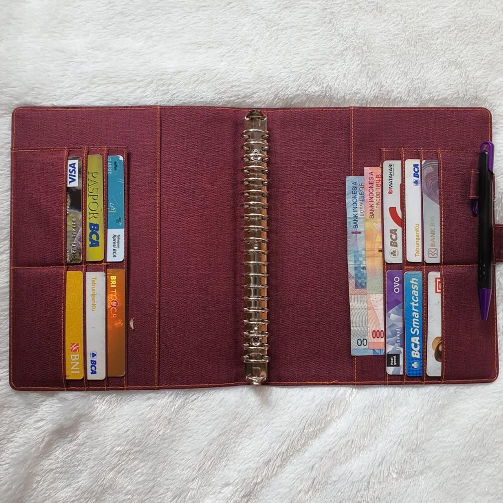 

New! BINDER JEANS/DENIM 6 WARNA PILIHAN A5 DAN B5 ,,