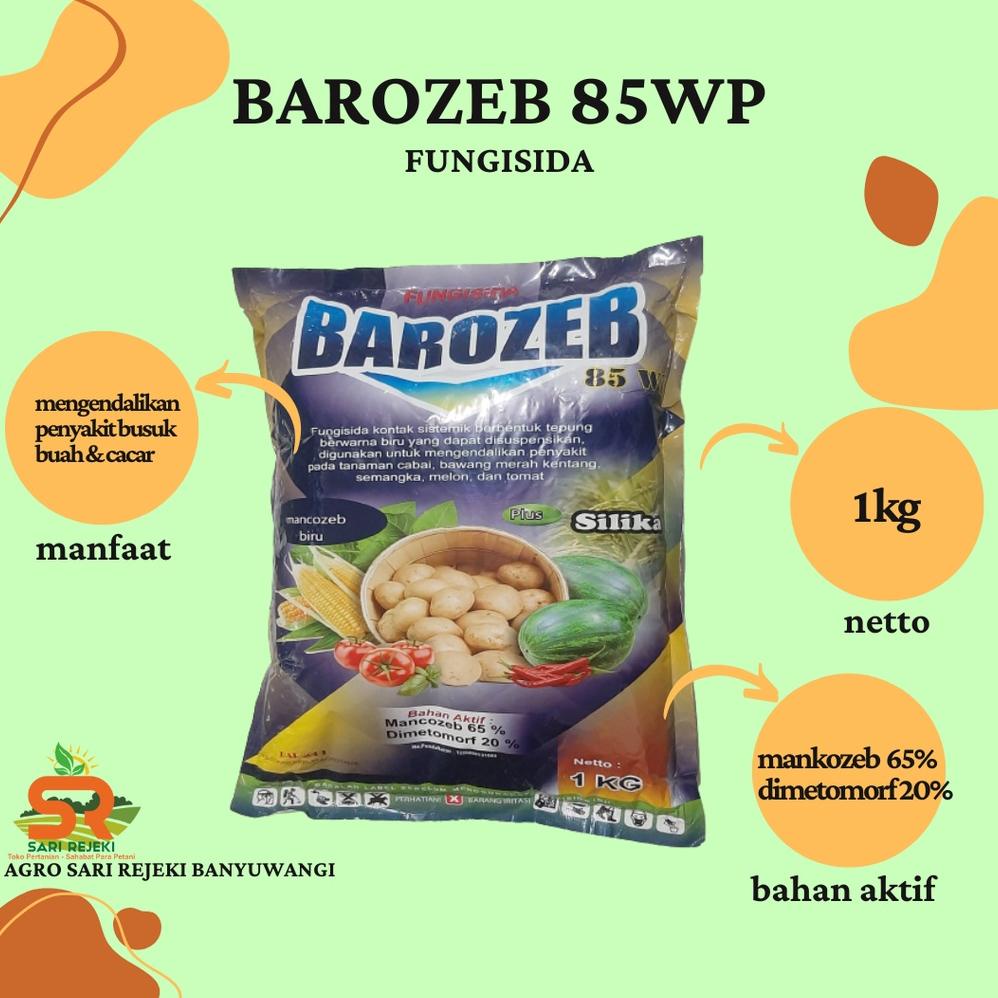 Promo - BAROZEB 85WP 1KG FUNGISIDA MANKOZEB BIRU ..