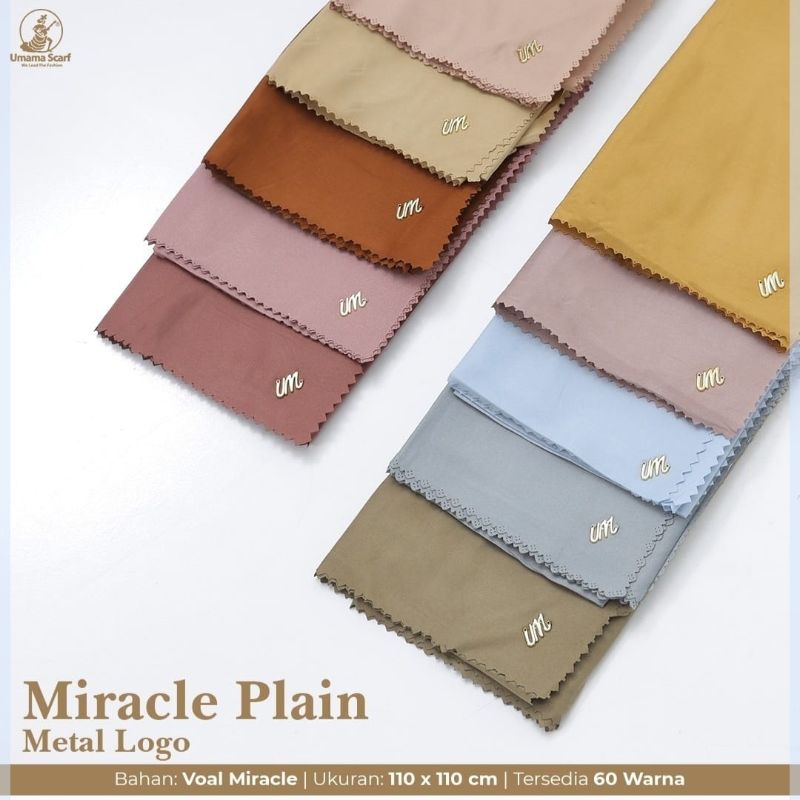 PAKET USAHA JILBAB VOAL MIRACLE, JILBAB SEGI4 VOAL MIRACLE LOGO UMAMA ORIGINAL