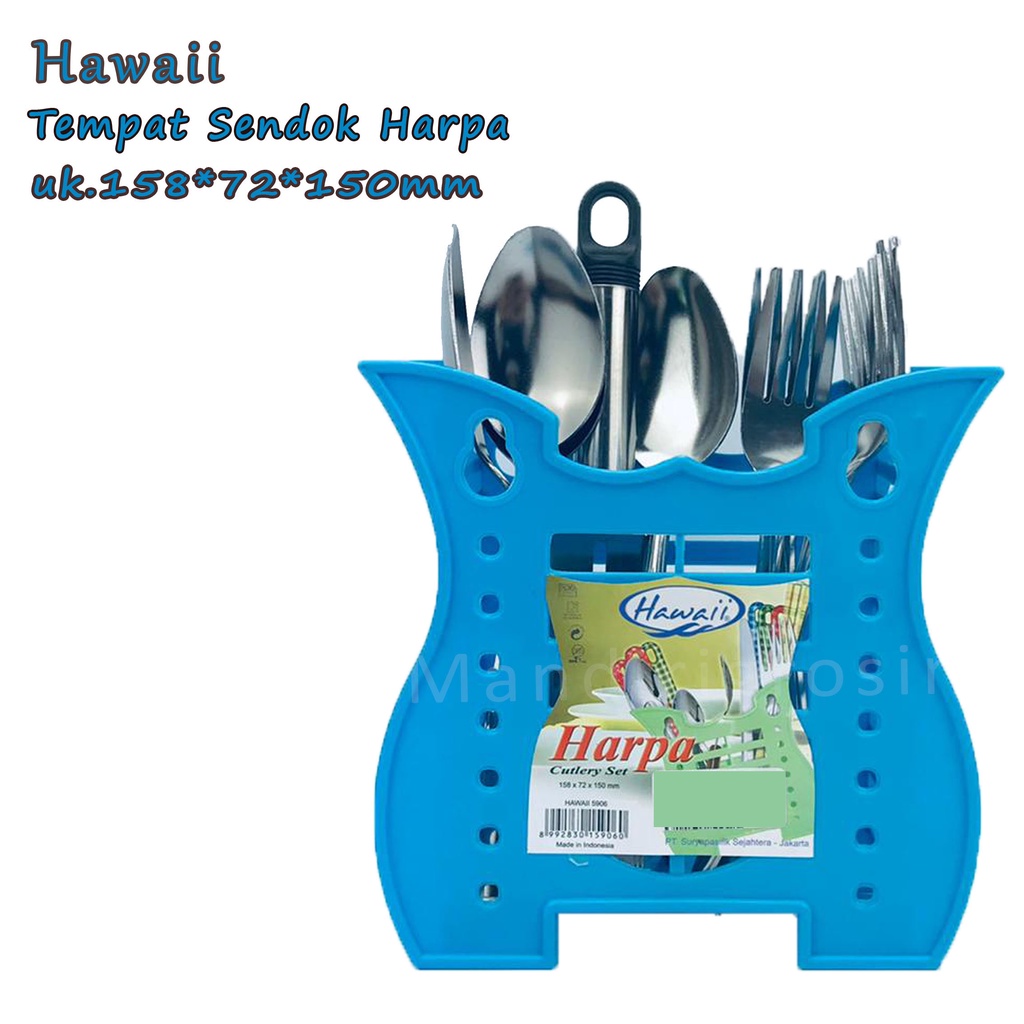 Tempat Sendok &amp; Garpu Harpa * Tempat Sendok Hawaii 5906 * Cutlery Set