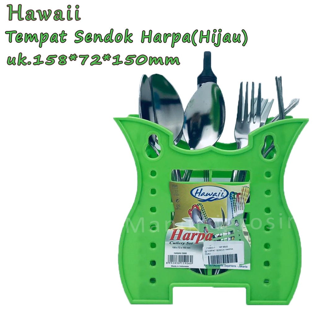 Tempat Sendok &amp; Garpu Harpa * Tempat Sendok Hawaii 5906 * Cutlery Set