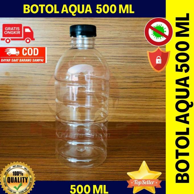 botol aqua 500 ml