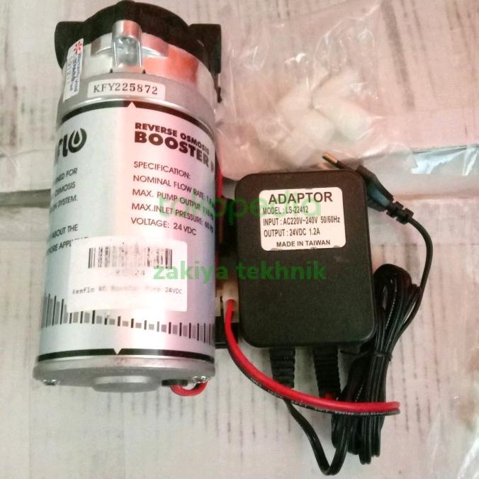 Mesin Pump Kemflo .24Vdc./Booster Pump,Reverse Osmosis Kemflo .24Vdc. Viral