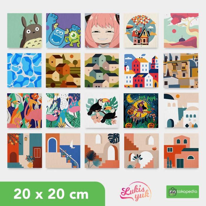 

Best Seller Paint By Numbers 20X20 Cm - Painting Kit - By Lukis Yuk