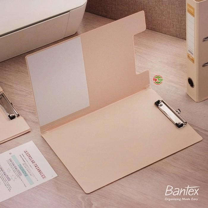 

Terlaris Bantex Clipboard With Cover Clipfolder A4 F4 Peach