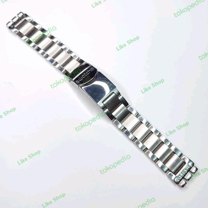 Best Seller Tali Strap Jam Tangan Swatch Rantai 17Mm 17 Rante Stainless Watch