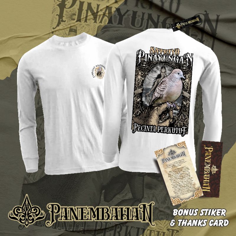 KAOS JAWA PERKUTUT KATURANGGAN PANJANG HITAM /PUTIH