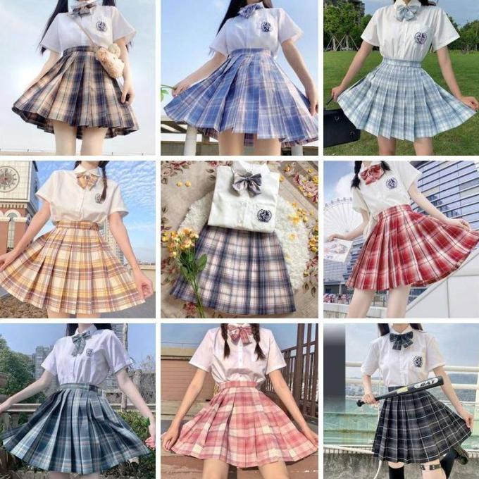 SEIFUKU JK UNIFORM SKIRT TENNIS/SERAGAM SEKOLAH JEPANG COSPLAY ANIME