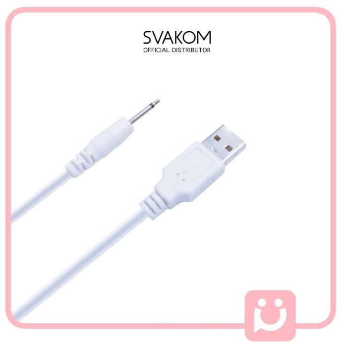 PRIVASI AMAN SVAKOM ACCESSORIES, 2.5 MM CHARGING CABLE TYPE 4 SIAP KIRIM HARAG MURAH