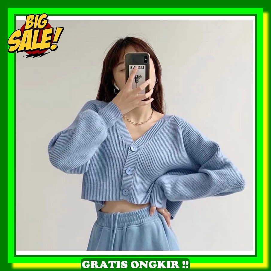 Cardigan Rajut Korea Carfigan Tebal Premium Kardigan Terbaru Import Catdigan Lucu Kekinian Gardigan 