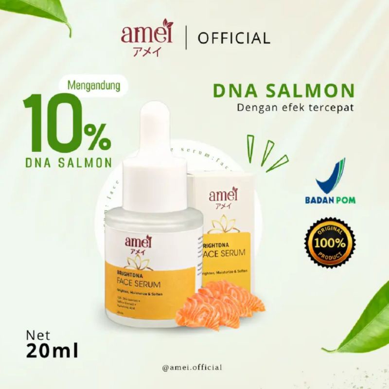 AMEI FACE SERUM BRIGHT DNA SALMON