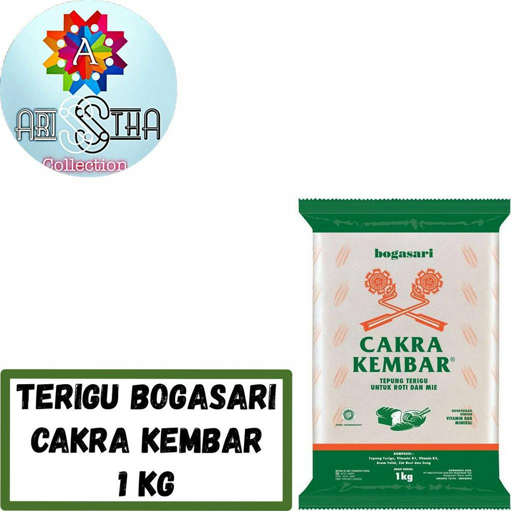 

Terigu Bogasari Cakra Kembar 1 Kg [1000 Gram]