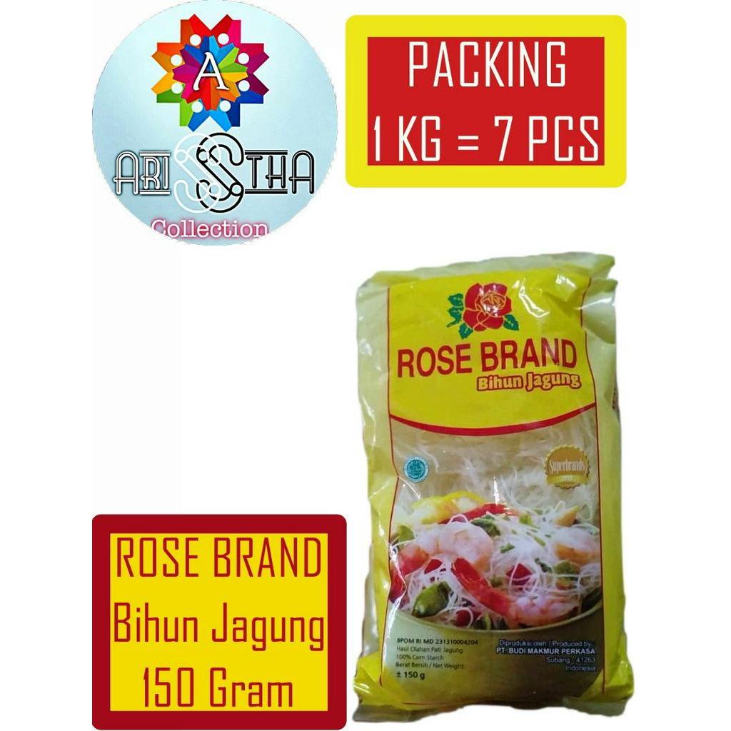 

Rose Brand Bihun Jagung Lempeng 150 Gram