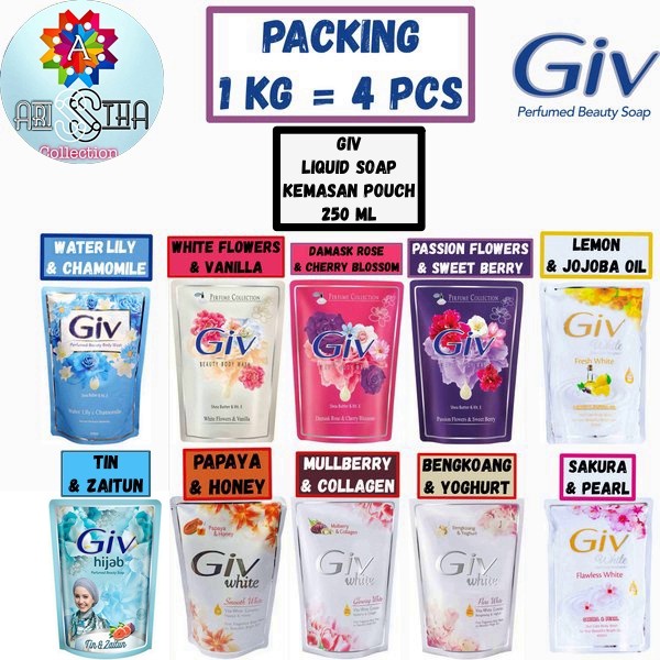 GIV Liquid Soap - Sabun Cair GIV 250 ML