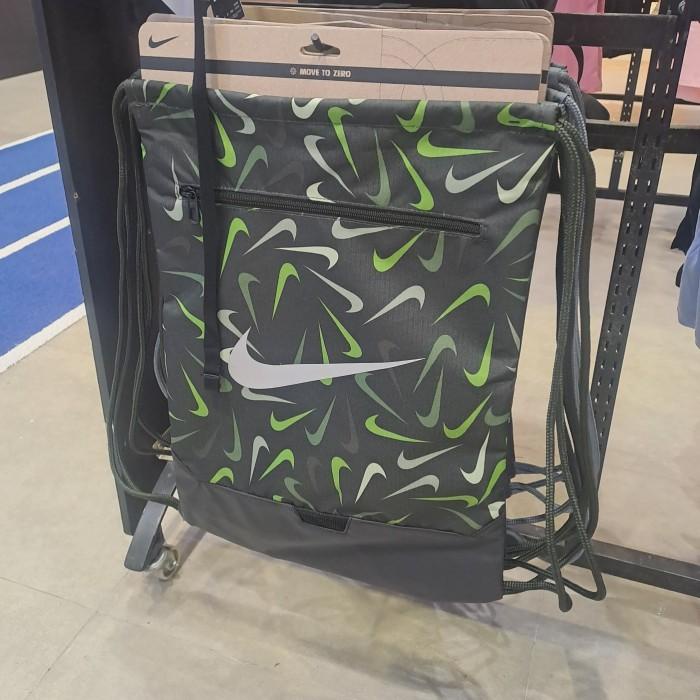 Terlaris Tas Backpack Tas Serut Drawstring Bag Nike Original Hijau Green
