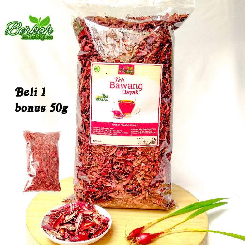 

Bawang Dayak Kering 1kg (bonus 1 bks 50g) Best Seller