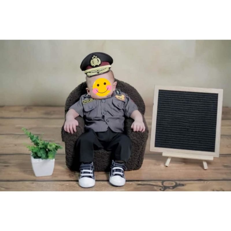 PAKAIAN TEMA COWO + PAPAN NAMA (Jasa edit)