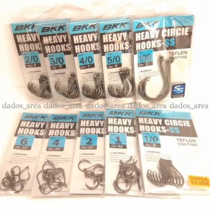 Kailo Kail Bkk Heavy Circle Hook Stainless Steel Teflon