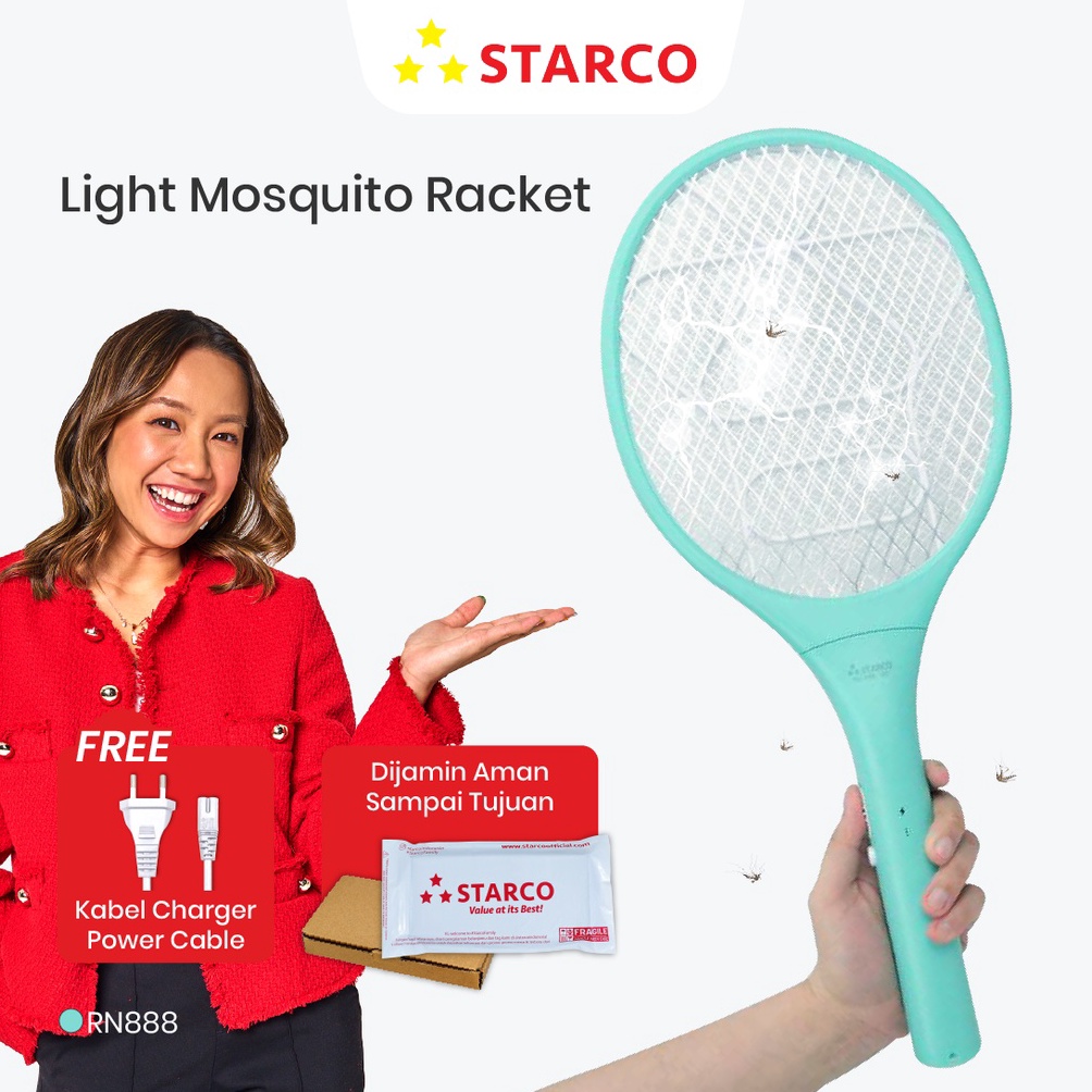 Kekinian.. Starco Raket Nyamuk RN-888 MKB