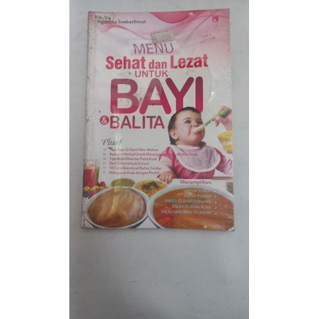 

Promo Jualmurah Buku Menu Sehat & Lezat Untuk Bayi & Balita