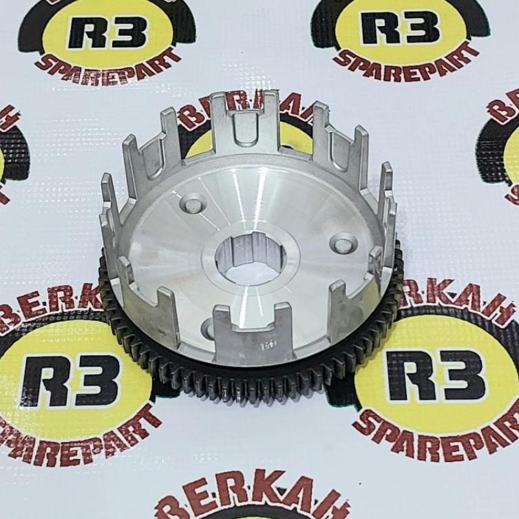 Original Mangkok Rumah Kampas Kopling Viar Appktm Isi 7 Kampas Baut 5 (73T) -Sparepart Motor Roda3 V