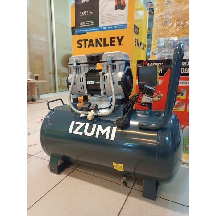Kompr Kompresor Angin Oilless Izumi Ol 1390Ss-50 / Compressor Izumi Ol 1390