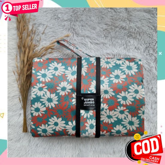 Tikar Piknik Cod Bayar Di Tempat Praktis Kain Aesthetic Outdoor Anti Air Lipat Traveling Tiker Water