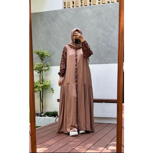 GAMIS//DRESS BY NADHEEFA STORE ORI MURAH __ready