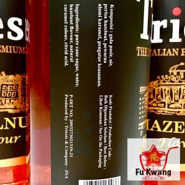 

Sirup Trieste Premium Syrup Rasa Caramel Flavour 650 ml