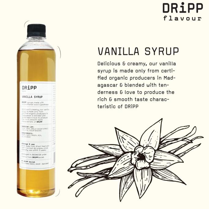 

DRiPP Vanilla Syrup ( Sirup Vanila )