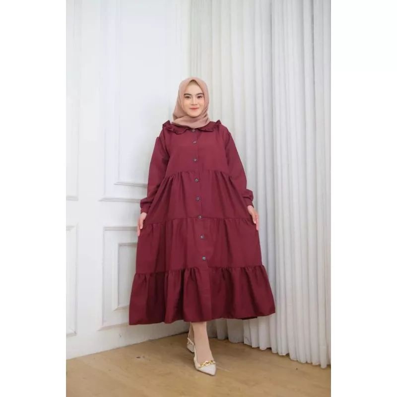 TIFFA GROSIR GAMIS TERBARU//GAMIS RAYON