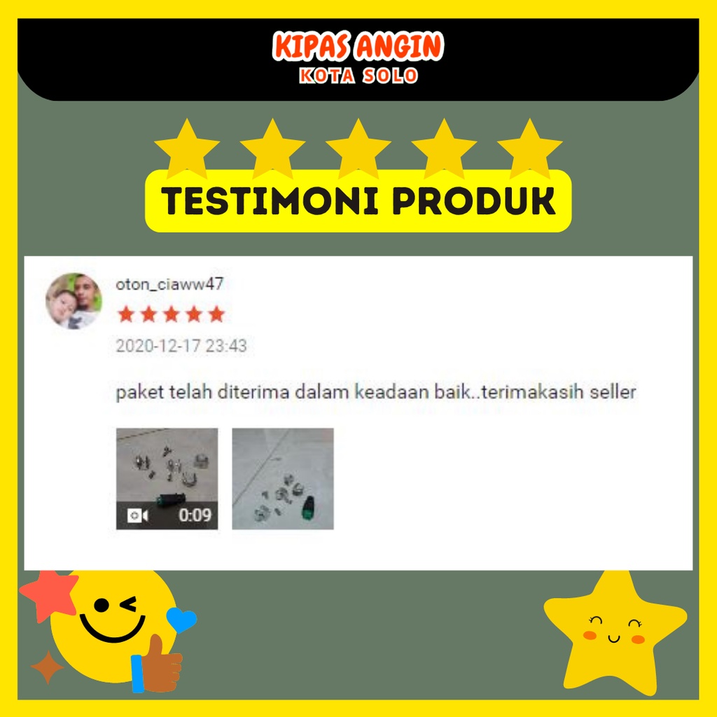 Socket DC Standar Terminal Baut Mulus Siap Pakai
