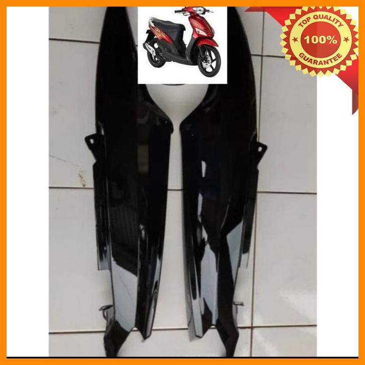 (otto) cover body belakang kiri kanan hitam mio sporty karburator 2004 - 2011